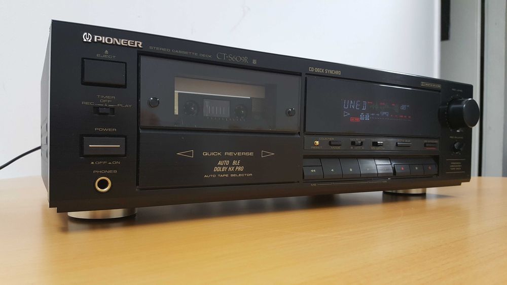 Magnetofon kasetowy Pioneer CT-S609R idealny stan