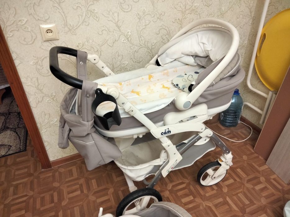 Дитяча коляска Cam dinamico up 2 in 1 italy ідеальний стан