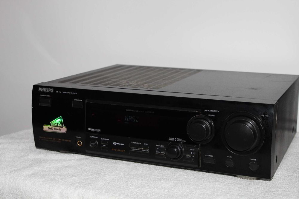 PHILIPS FR 740 Amplituner wzmacniacz kino domowe 5.1 Wysyłka