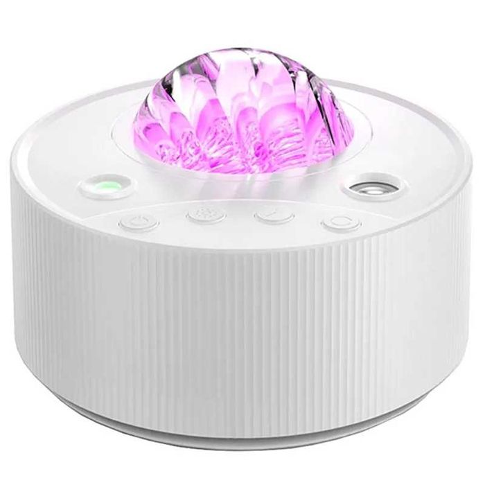 Projektor RBG LED Zorza Polarna Gwiezdny K-1090 - Biel