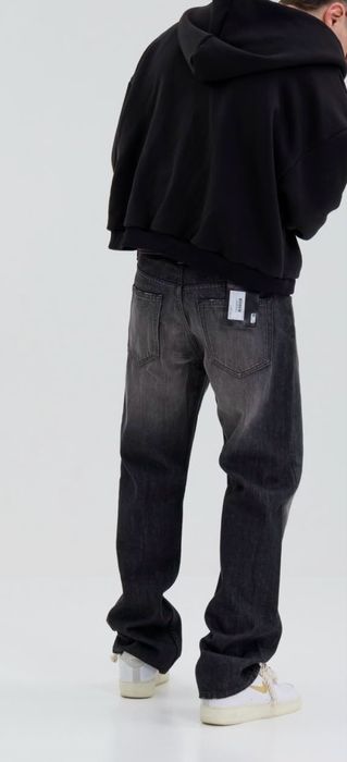Straight washed black jeans Прямі вільні