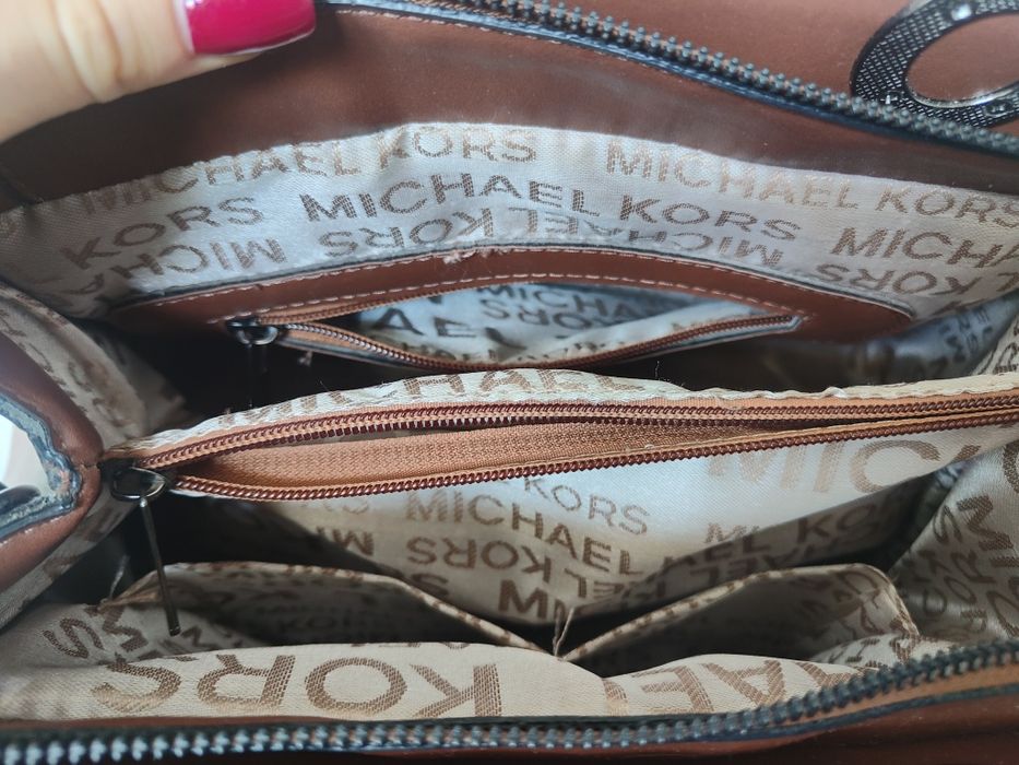 Michael Kors brązowa torebka
