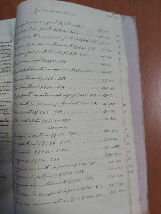 Livro antigo de Direito 1869