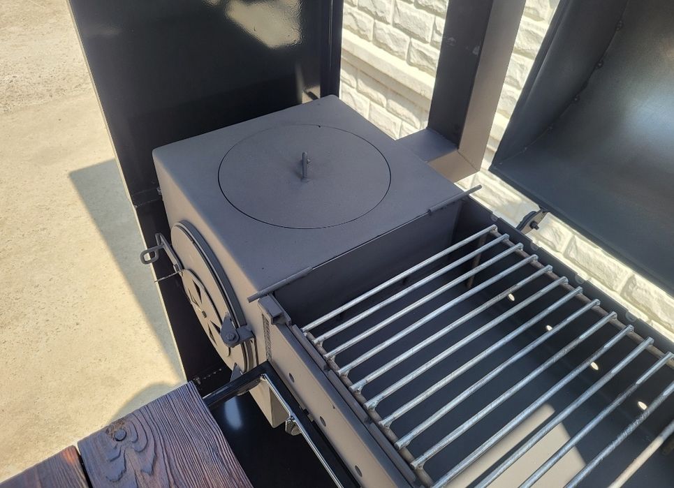 •4 мм• Мангал с Крышей /Дахом/Кришою/Коптильня /Смокер/ Печь Под Казан