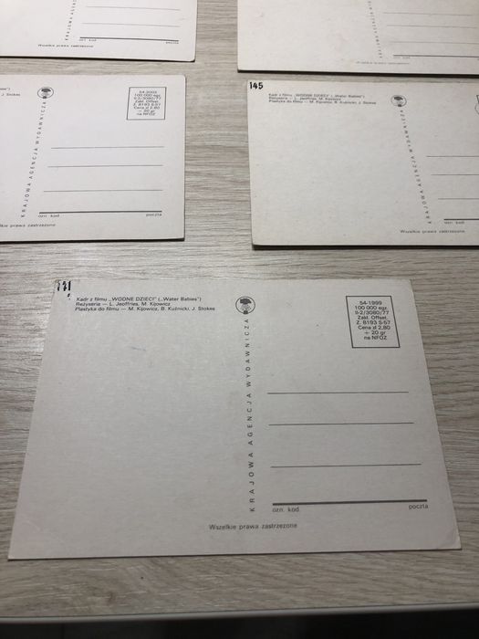 Kartki pocztowe z filmu „Wodne Dzieci”