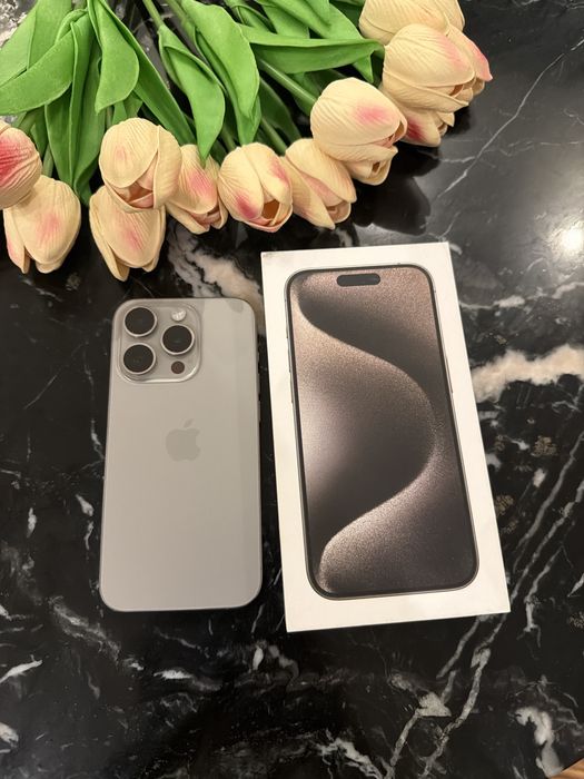 iPhone 15 Pro 128gb Tytan naturalny