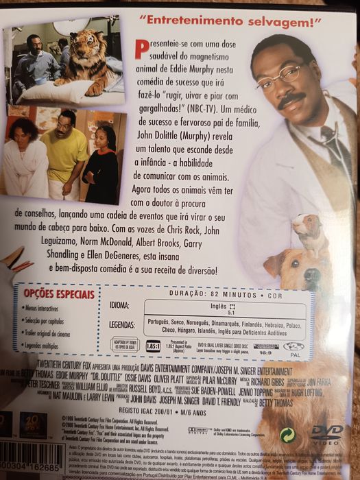 DVD  Dr Dolittle
