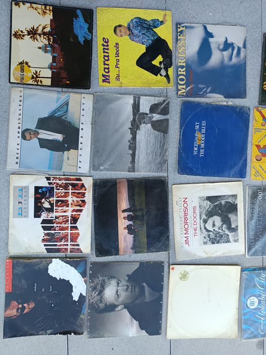 Discos de vinil variados
