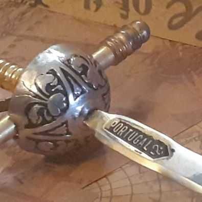 2 Espada Abre cartas antigo metal Portugal
