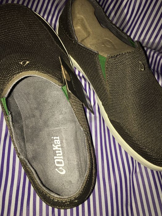OluKai Nohea Mesh Slip-On - Mustang / Casca de Limão