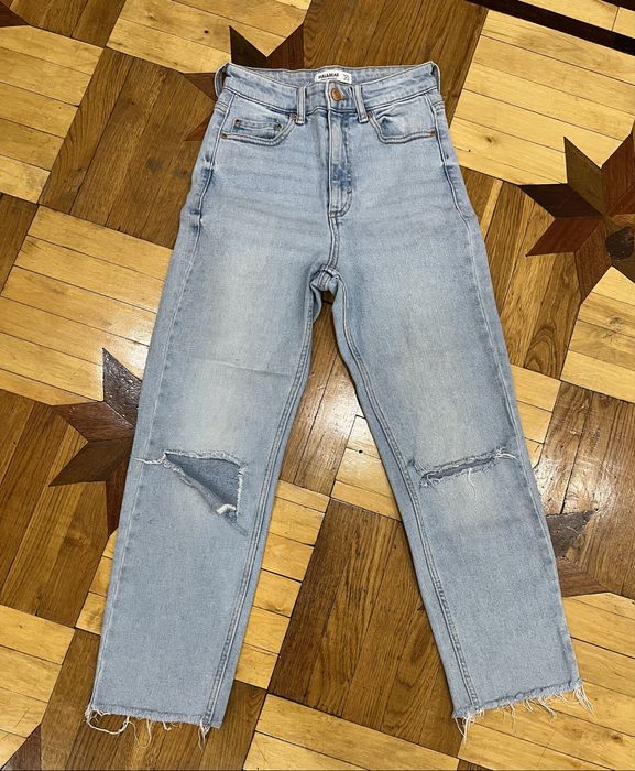 Жіночі голубі джинси