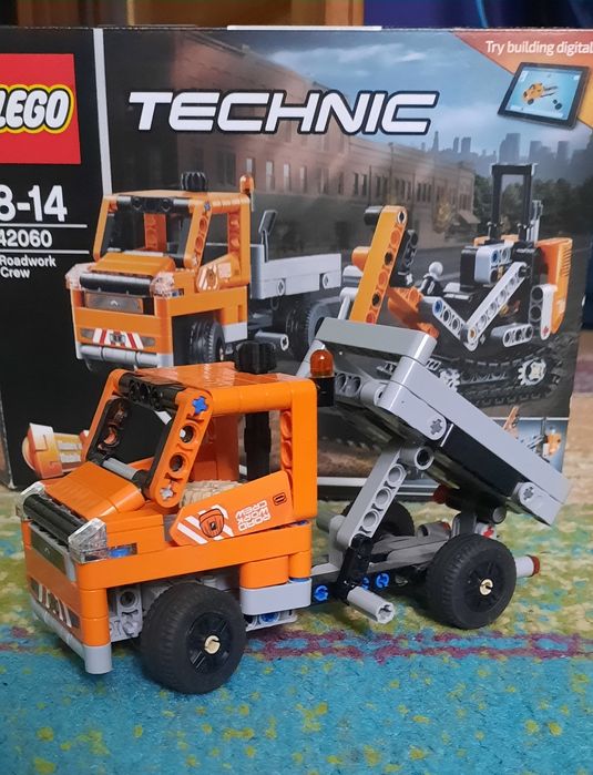 Lego Technic 42060 Wywrotka z koparką Łódź Śródmieście • OLX.pl