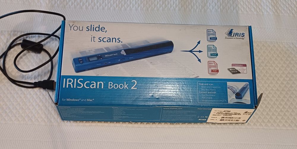 Scanner : IRISCAN  BOOK 2