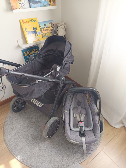 Conjunto Duo Bébé Confort Zélia - Carrinho 2 em 1 + Ovo