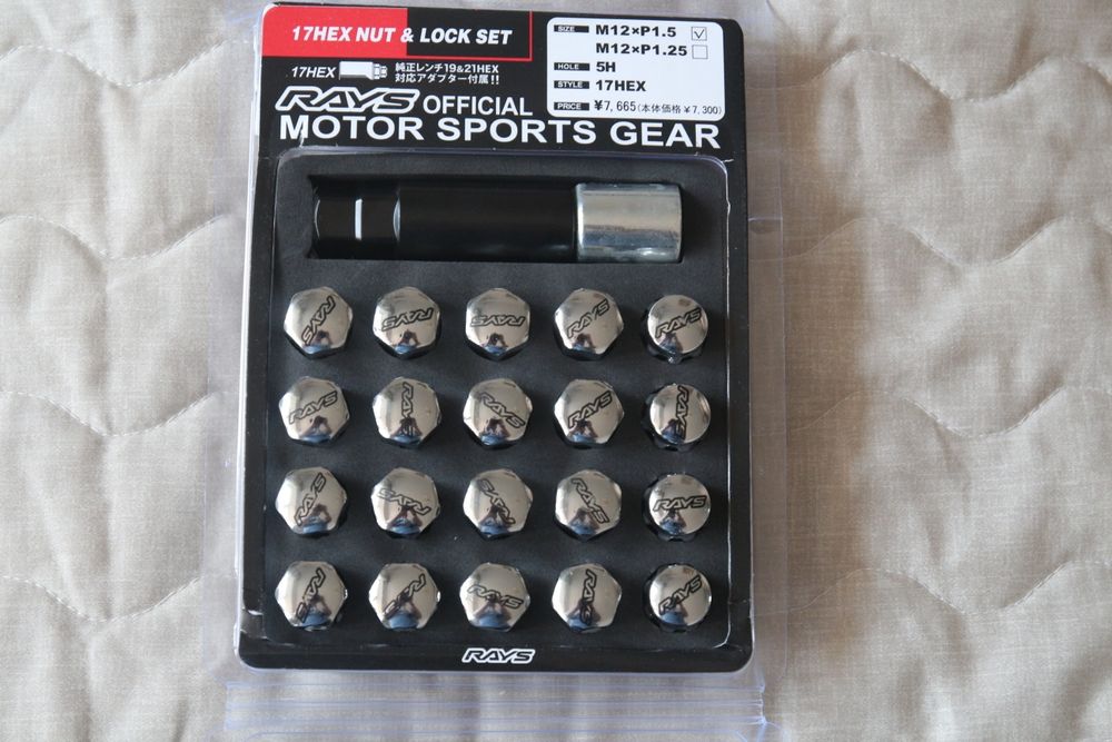 Колёсные гайки Volk Rays стальные кованые (не дешёвый алюминий) racing