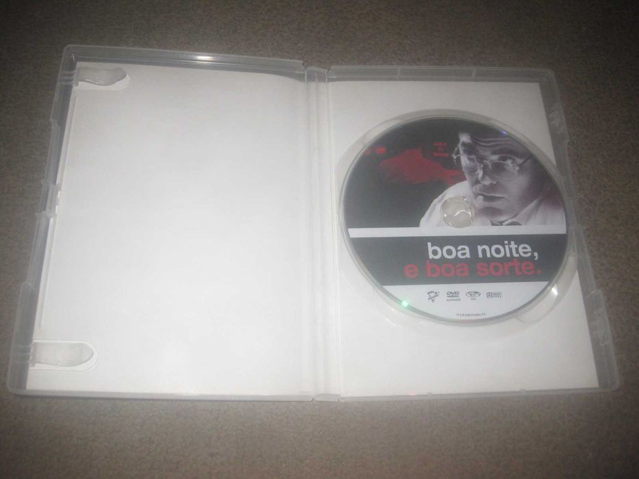 DVD "Boa Noite, e Boa Sorte" com George Clooney