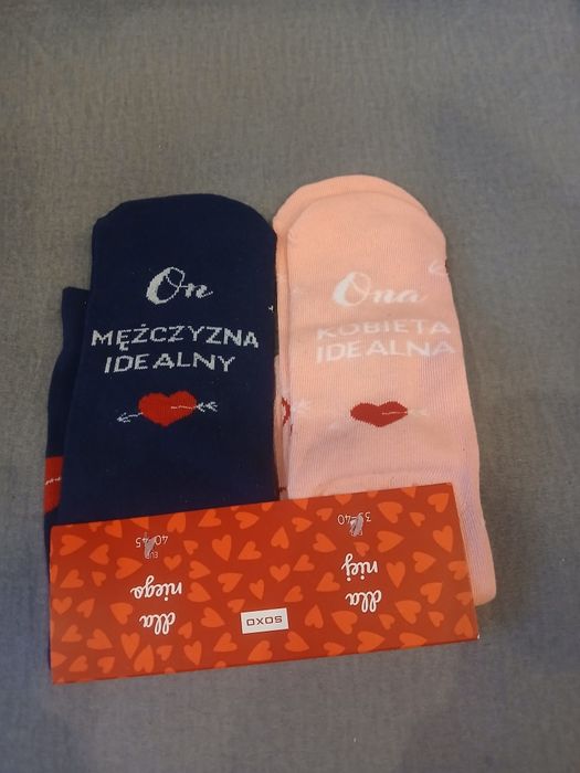 Nowe skarpetki dla niej i dla niego