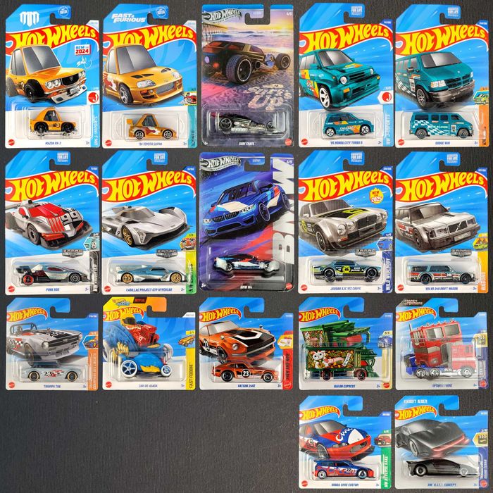 New 26.02! Хот Вілс 1:64 Hot Wheels Ferrari, Porsche, BMW, Zamac, USA