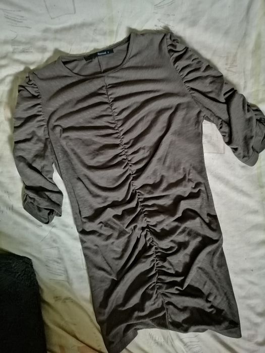 RESERVED _ bluzka  z marszczeniami _ Bedzie dobra na rozmiar S / xs