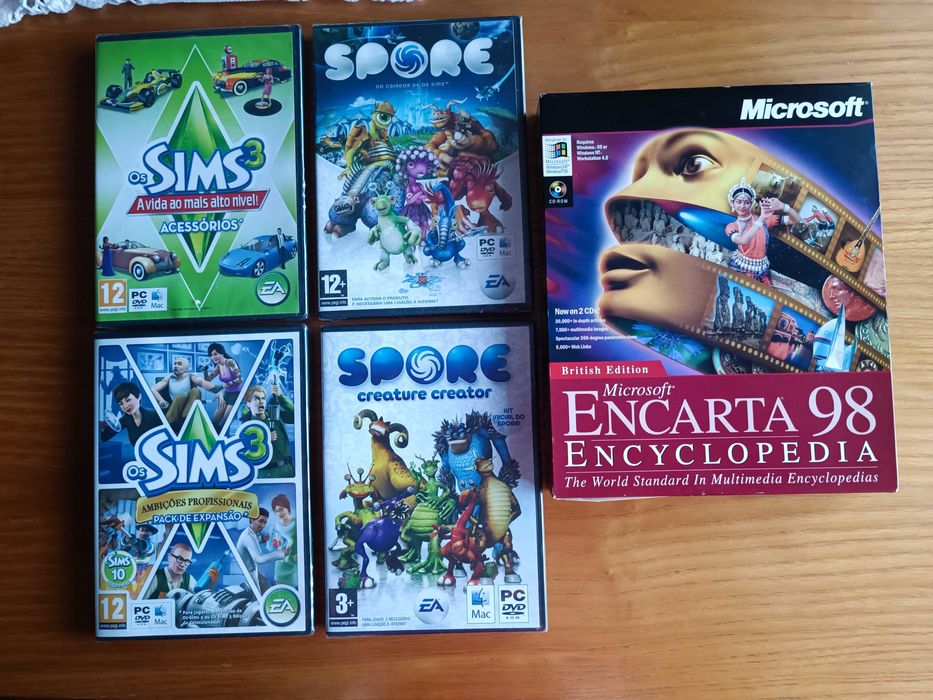 Jogos Pc Cd-Rom e Pc-DVD