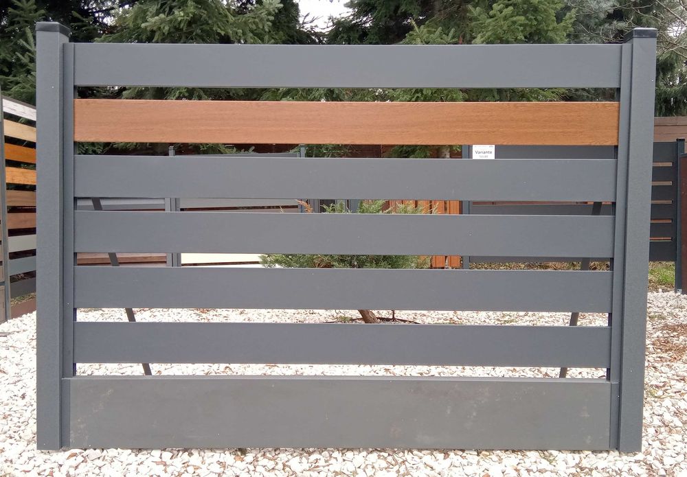 Panel 15cm Palisada Ogrodzenie Przęsło Nowoczesne płot PROMOCJA