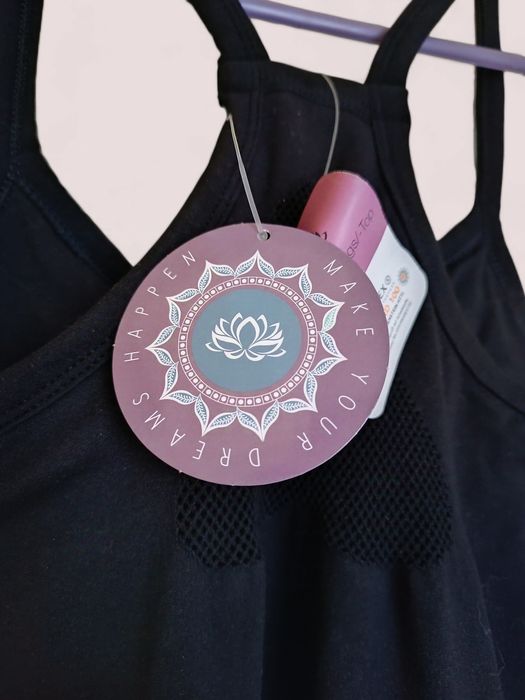 Майка топ для занять йогою