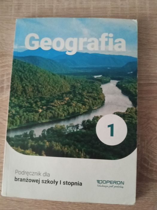 Geografia 1 podręcznik do szkoły branżowej operon
