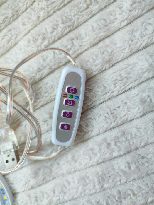 Lampa led do uprawy roślin biała USB