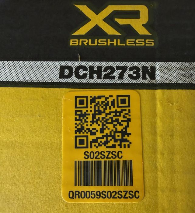 Dewalt dch273 перфоратор 2.3дж.