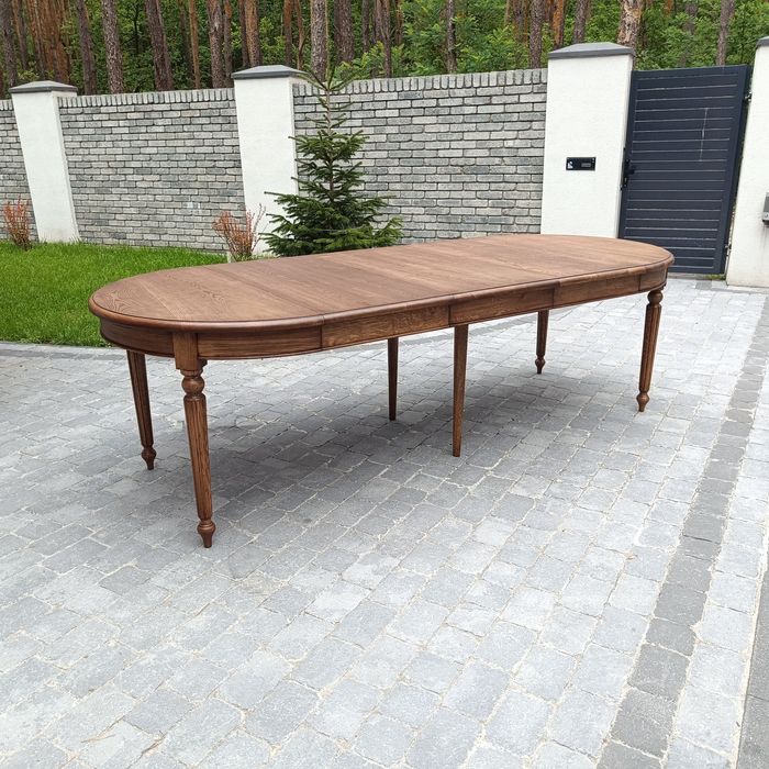 Stół dębowy rozkładany do 500 cm lity dąb