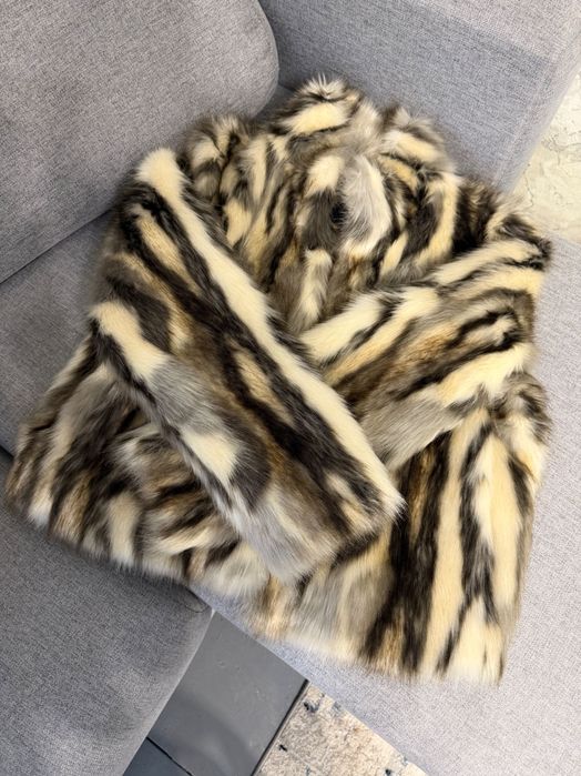 Эко шуба цвет рысь