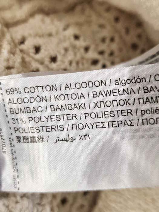 Spodnie dzwony,ażurkowe"Mango"