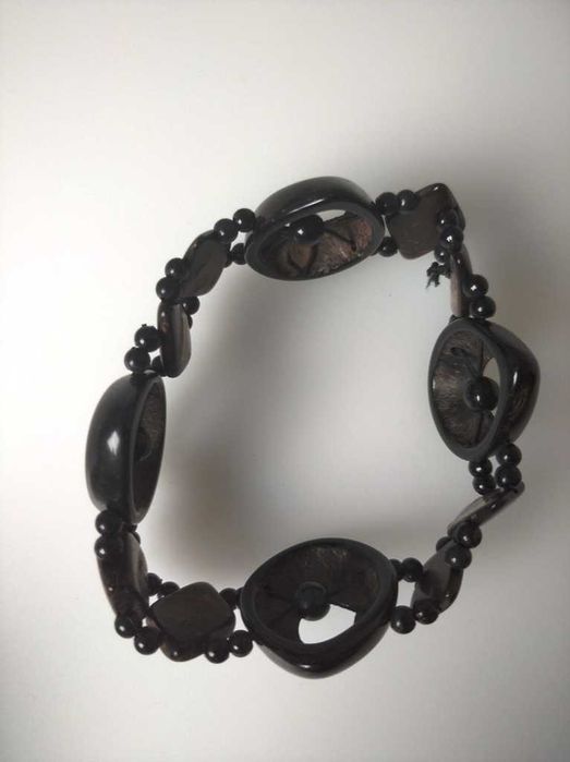 Pulseira étnica em fibra de coco