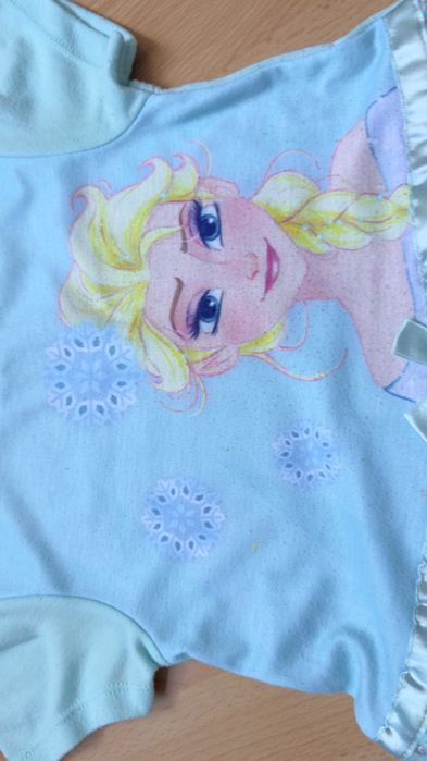 Błękitna sukienka Elza Kraina Lodu Disney 122cm
