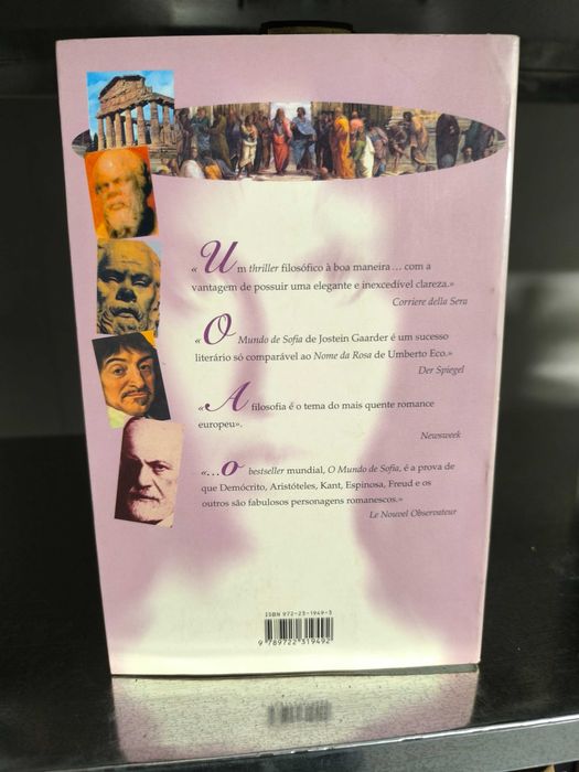 Livro “O Mundo de Sofia” – Jostein Gaarder