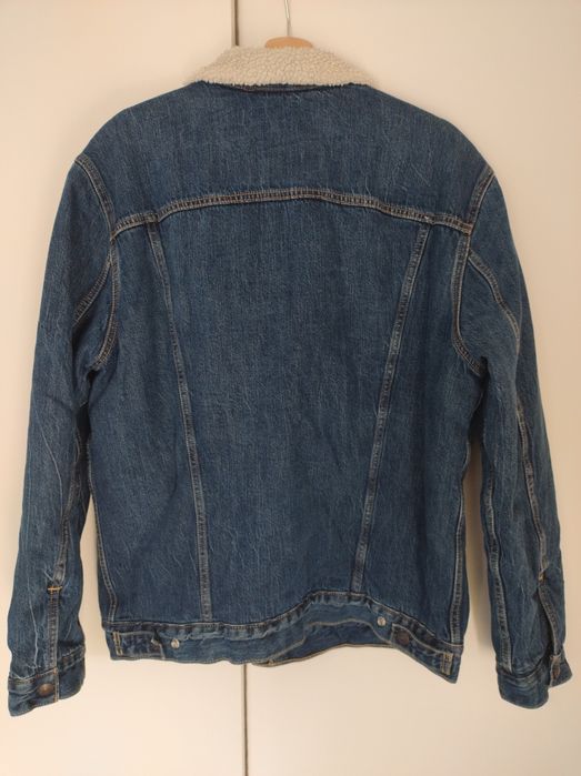 Kurtka katana męska dżinsowa Levi's Sherpa XL