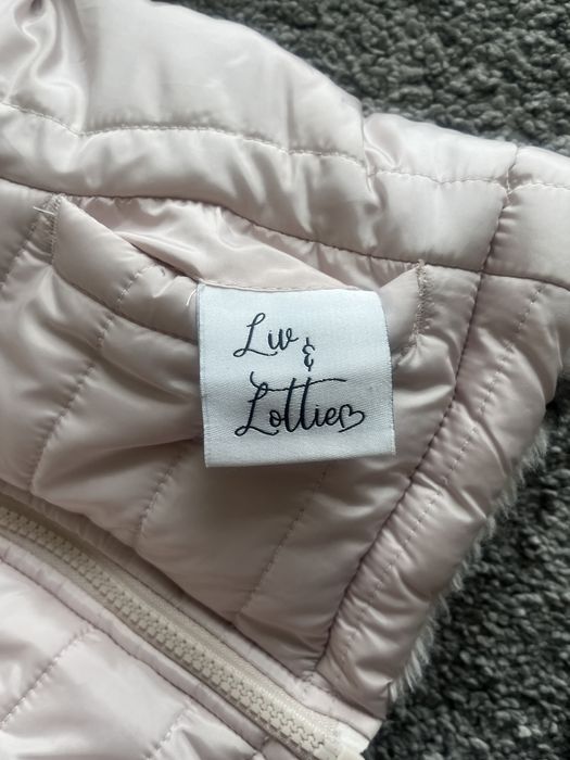 Kurtka kożuszek dwustronna 98/104 cm Zara