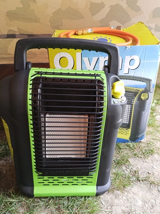 MEVA przenośny grzejnik Olymp piecyk gazowy z wężem