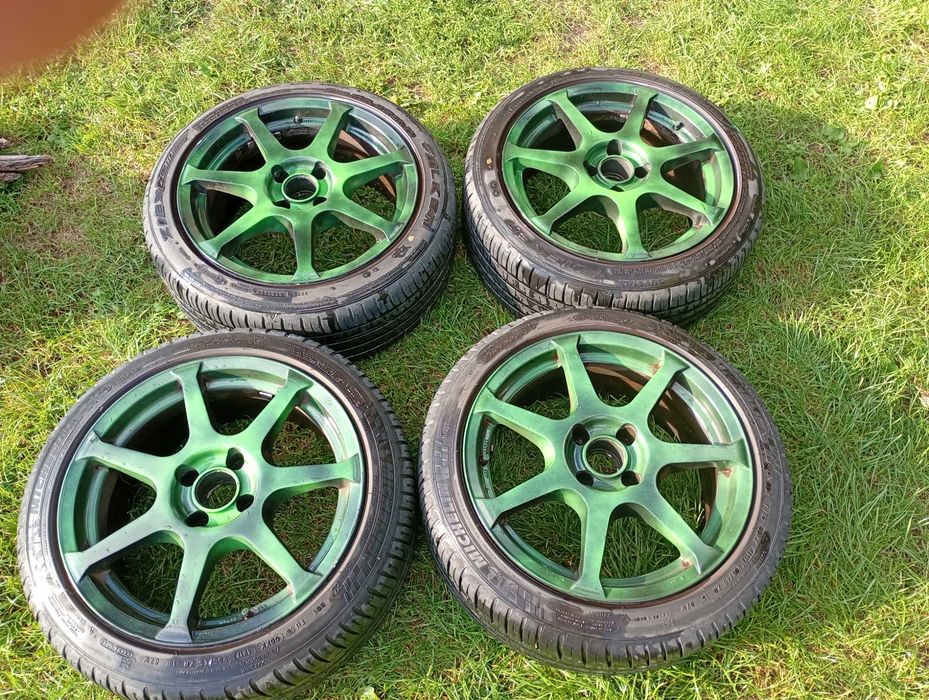 Alufelgi DOTZ JARAMA 16" 4x100 + Opony 205/45R16 Michelin / Falken 6mm