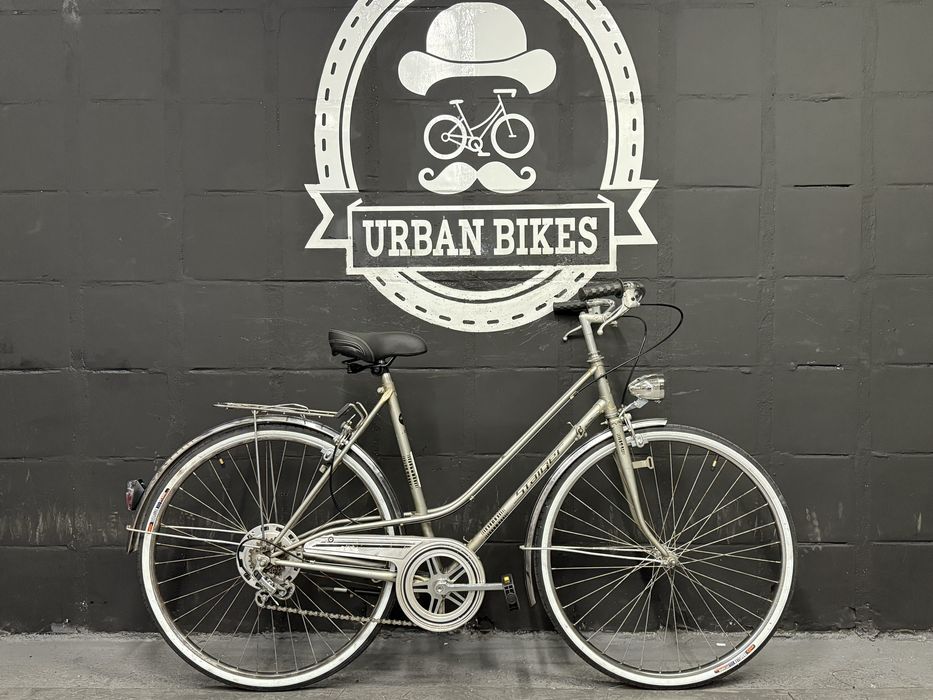Rower miejski dwururka Staiger Damski Lekki 5 biegów 53 cm Urban Bikes