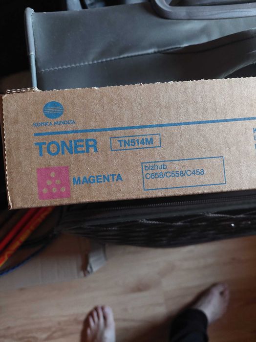 Toner oryginalny Konica Minolta TN514M [A9E8350] [Magenta]