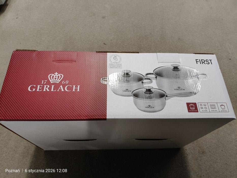 Garnki Gerlach first nowe