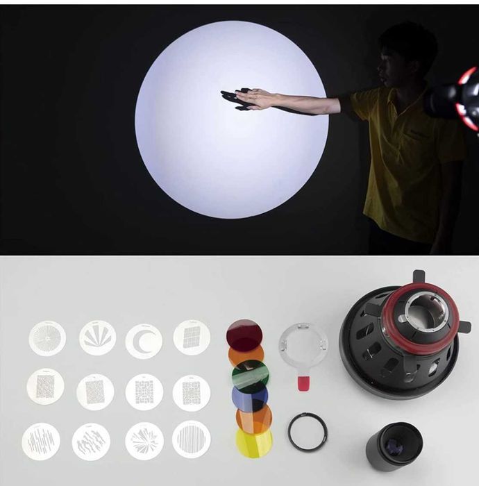 Спот-насадка NiceFoto SN-29Pro, проекційна насадка