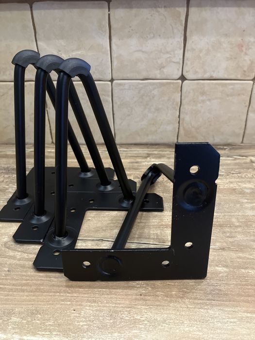 Loftowe metalowe nogi do stolika szafki, komody