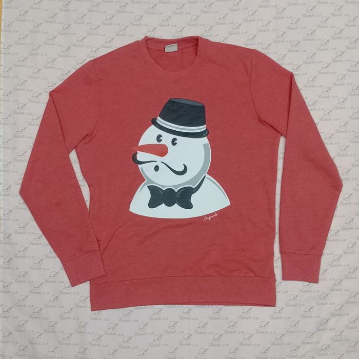 Мужской свитшот с принтом снеговика Jack & Jones