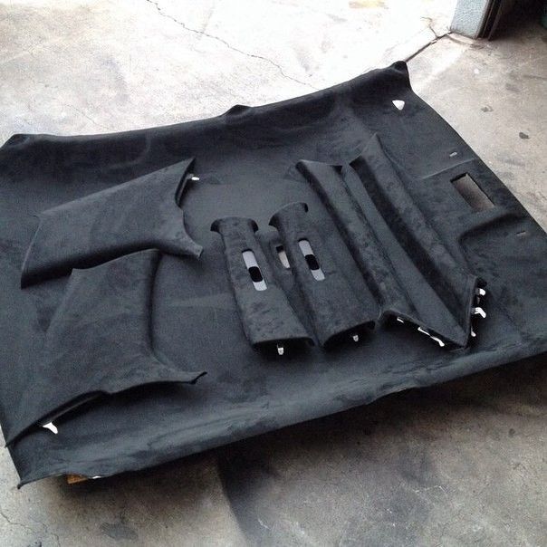 Алькантара самоклеющаяся Premium Korea карбон все виды авто пленка