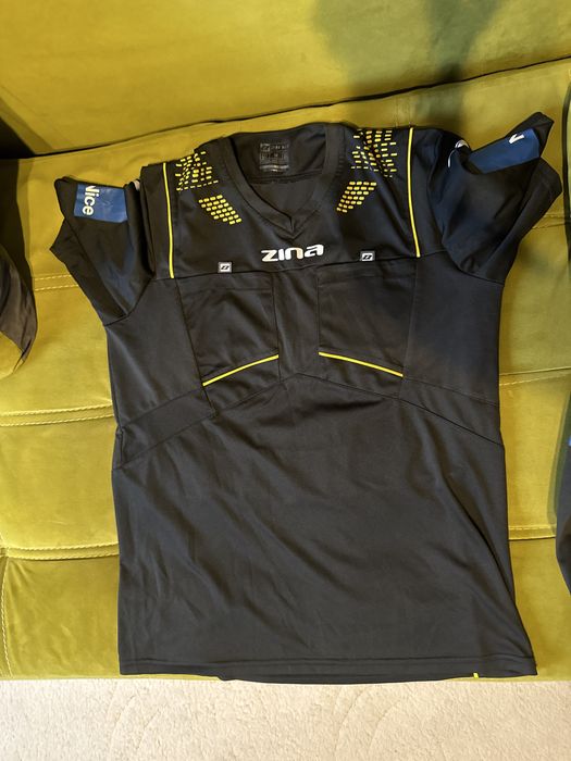 Koszulka sędziowska zina z krotkim rekawem
