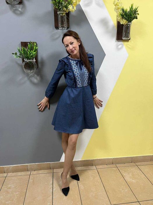 Джинсове плаття жіноче