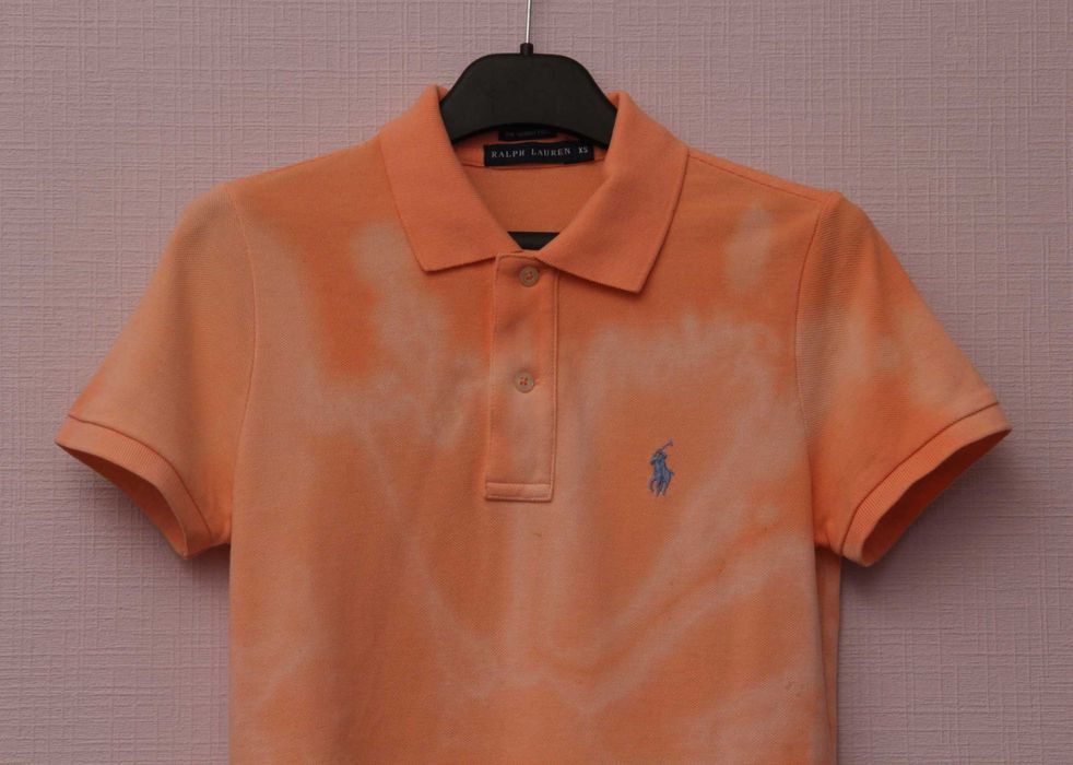 Polo Ralph Lauren рр XS поло из хлопка женское tie dye
