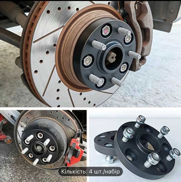 Колесные проставки для вылета 5x114.3мм, товщина 20мм для Toyota